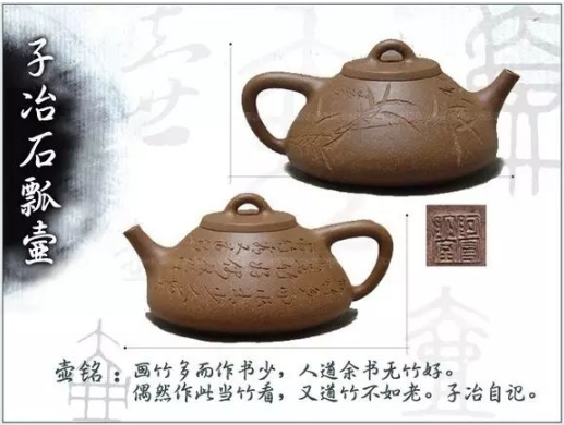 老紫砂壺曼生十八式圖解，曼生18式的具體樣式圖及名稱