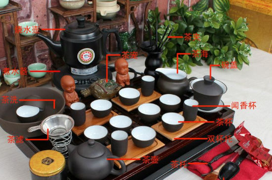 功夫茶具28件的名稱，功夫<a href=http://www.hougheng.com/chaju/ target=_blank class=infotextkey>茶具套裝</a>介紹