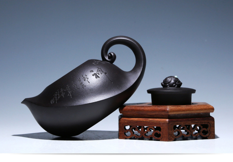 創(chuàng)意別致紫砂壺，個(gè)性手工美型外觀紫砂壺