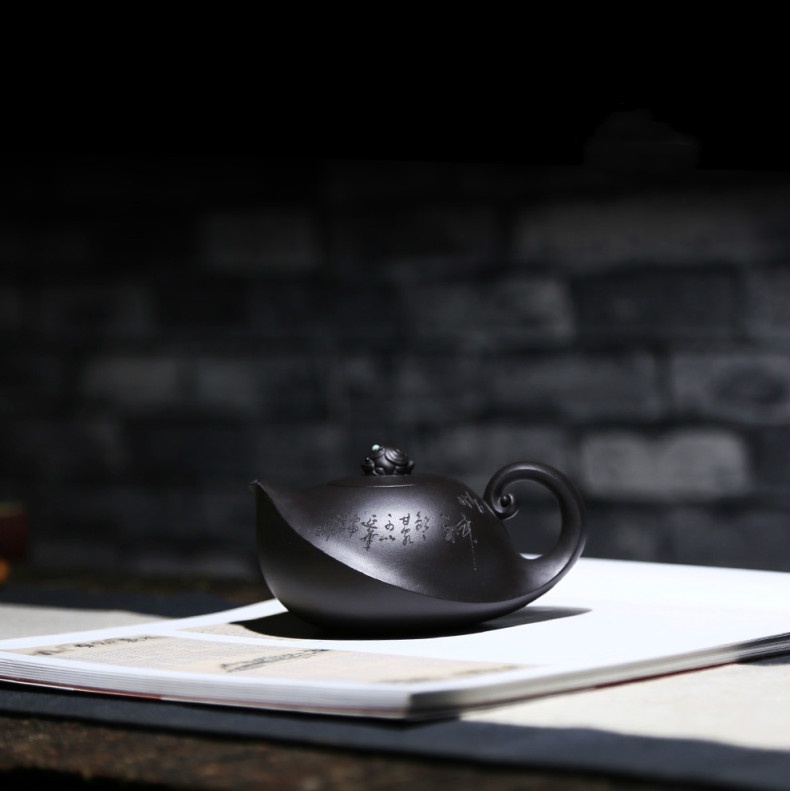 創(chuàng)意別致紫砂壺，個(gè)性手工美型外觀紫砂壺